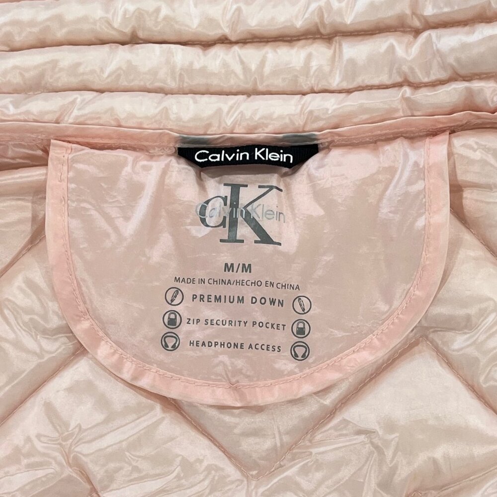 Calvin Klein Performance Medium Premium Down Gold… - image 5